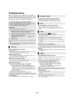 Preview for 16 page of Panasonic RX-D550 Operating Instructions Manual