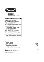 Предварительный просмотр 21 страницы Panasonic RX-D550 Operating Instructions Manual