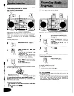 Предварительный просмотр 5 страницы Panasonic RX-DS550 Operating Instructions Manual