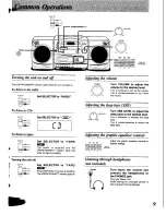 Предварительный просмотр 12 страницы Panasonic RX-DS550 Operating Instructions Manual