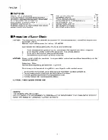 Предварительный просмотр 2 страницы Panasonic RX-DT37 Service Manual