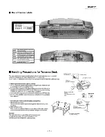 Предварительный просмотр 3 страницы Panasonic RX-DT37 Service Manual