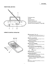 Preview for 7 page of Panasonic RX-DT505 Service Manual