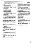 Preview for 19 page of Panasonic RX-DT670 Operating Instructions Manual