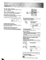 Preview for 16 page of Panasonic RX-DT690 Operating Instructions Manual