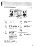 Preview for 19 page of Panasonic RX-DT690 Operating Instructions Manual