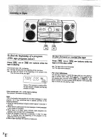 Preview for 20 page of Panasonic RX-DT690 Operating Instructions Manual