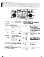 Preview for 23 page of Panasonic RX-DT690 Operating Instructions Manual