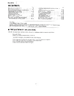 Предварительный просмотр 2 страницы Panasonic RX-DT707 Service Manual