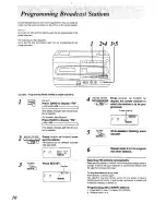 Preview for 10 page of Panasonic RX-E300 Operating Instrucctions