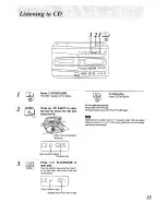 Предварительный просмотр 15 страницы Panasonic RX-E300 Operating Instrucctions