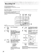 Предварительный просмотр 20 страницы Panasonic RX-E300 Operating Instrucctions