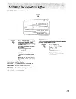 Предварительный просмотр 23 страницы Panasonic RX-E300 Operating Instrucctions