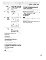 Предварительный просмотр 25 страницы Panasonic RX-E300 Operating Instrucctions