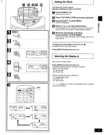 Предварительный просмотр 9 страницы Panasonic rx-ed707 Cobra Operating Instructions Manual