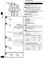 Предварительный просмотр 10 страницы Panasonic rx-ed707 Cobra Operating Instructions Manual