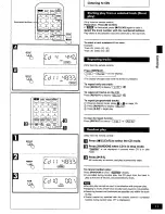 Предварительный просмотр 11 страницы Panasonic rx-ed707 Cobra Operating Instructions Manual