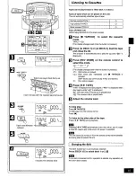 Предварительный просмотр 15 страницы Panasonic rx-ed707 Cobra Operating Instructions Manual