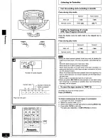 Предварительный просмотр 16 страницы Panasonic rx-ed707 Cobra Operating Instructions Manual