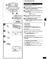 Предварительный просмотр 19 страницы Panasonic rx-ed707 Cobra Operating Instructions Manual