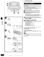 Предварительный просмотр 20 страницы Panasonic rx-ed707 Cobra Operating Instructions Manual