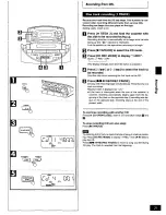 Предварительный просмотр 21 страницы Panasonic rx-ed707 Cobra Operating Instructions Manual