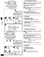 Предварительный просмотр 22 страницы Panasonic rx-ed707 Cobra Operating Instructions Manual