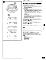 Предварительный просмотр 25 страницы Panasonic rx-ed707 Cobra Operating Instructions Manual