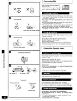 Предварительный просмотр 28 страницы Panasonic rx-ed707 Cobra Operating Instructions Manual