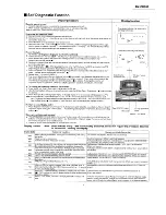 Preview for 7 page of Panasonic rx-ed707 Cobra Service Manual