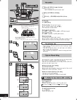 Preview for 24 page of Panasonic RX-ES22 Operating Instructions Manual