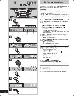 Preview for 34 page of Panasonic RX-ES22 Operating Instructions Manual