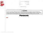 Предварительный просмотр 2 страницы Panasonic RX-ES22E Service Manual