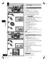 Preview for 16 page of Panasonic RX-ES27 Operating Instructions Manual