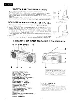 Предварительный просмотр 2 страницы Panasonic RX-FM15 Service Manual