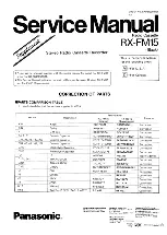 Предварительный просмотр 11 страницы Panasonic RX-FM15 Service Manual