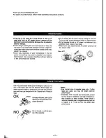 Предварительный просмотр 2 страницы Panasonic RX-FT500 Operating Instructions Manual