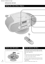 Preview for 8 page of Panasonic RX-MDX55 Instruction Manual