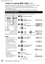 Предварительный просмотр 20 страницы Panasonic RX-MDX55 Instruction Manual