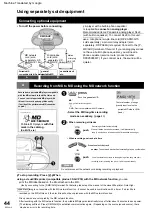 Preview for 44 page of Panasonic RX-MDX55 Instruction Manual