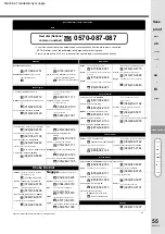 Preview for 55 page of Panasonic RX-MDX55 Instruction Manual