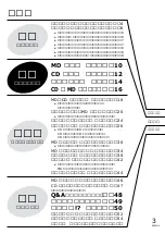 Предварительный просмотр 3 страницы Panasonic RX-MDX55 (Japanese) User Manual