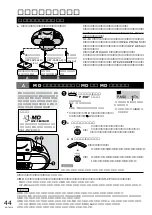 Предварительный просмотр 44 страницы Panasonic RX-MDX55 (Japanese) User Manual