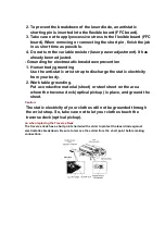 Предварительный просмотр 8 страницы Panasonic RXD13 - RADIO CASS. W/CD-LOW Service Manual