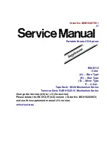 Preview for 71 page of Panasonic RXD13 - RADIO CASS. W/CD-LOW Service Manual