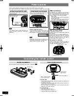 Preview for 4 page of Panasonic RXD29 - RADIO CASSETTE W/CD Operating Instructions Manual