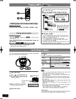 Предварительный просмотр 8 страницы Panasonic RXD29 - RADIO CASSETTE W/CD Operating Instructions Manual