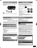 Предварительный просмотр 11 страницы Panasonic RXD29 - RADIO CASSETTE W/CD Operating Instructions Manual