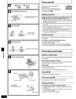 Предварительный просмотр 14 страницы Panasonic RXDS16 - RADIO CASSETTE W/CD Operating Instructions Manual