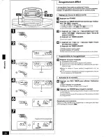 Preview for 62 page of Panasonic RXED77 - RADIO CASSETTE W/CD Operating Instructions Manual